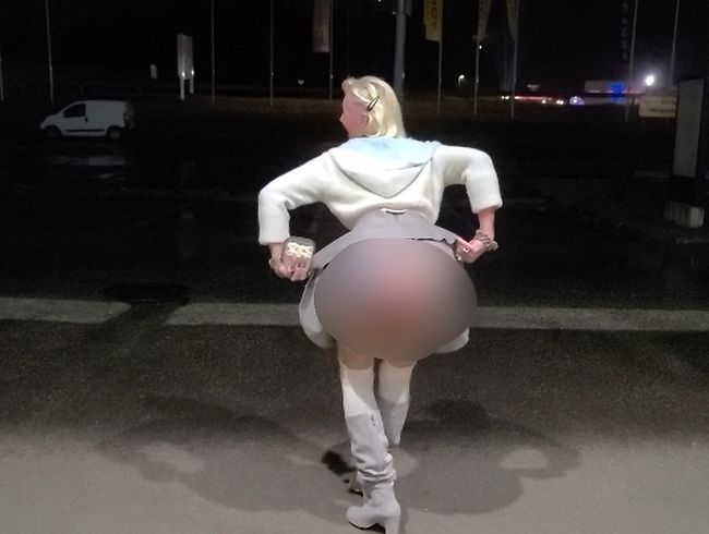 Mega geiles Outfit strümpfe u mini....